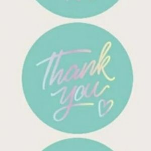 Thank You Stickers